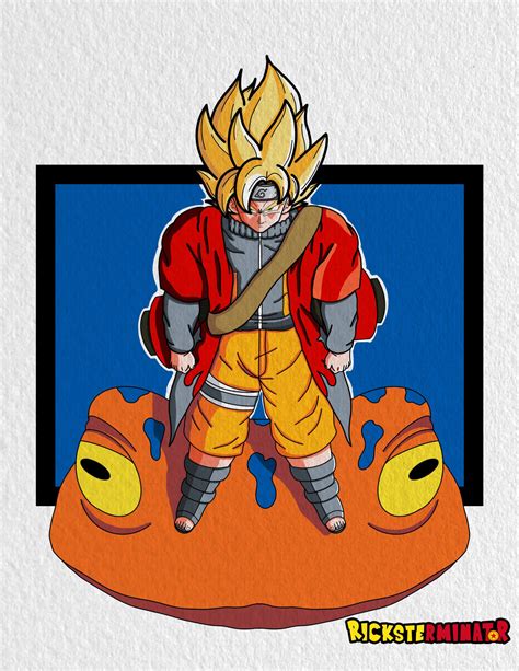 Goku Sage Mode by RICKSTERMINATOR on DeviantArt