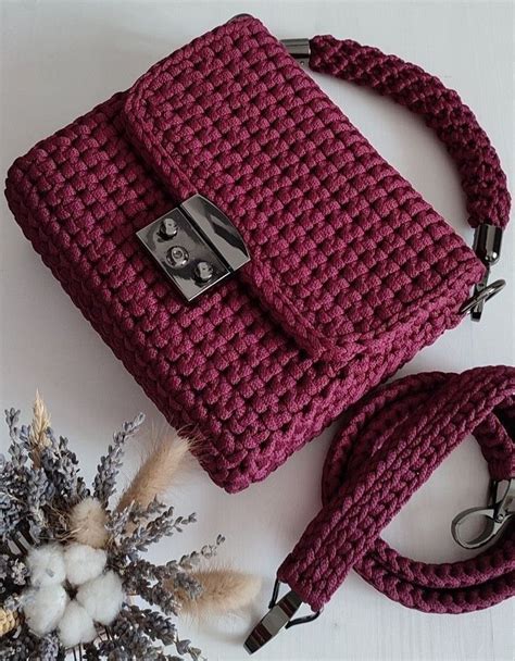 Aprende A Crear Bolsos A Crochet Paso A Paso Haga Clic En La Imagen