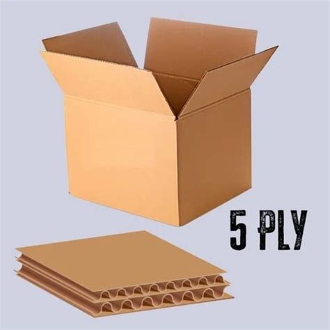 5 Ply Plain Corrugated Box At Rs 14 Piece In New Delhi Id 25579758155