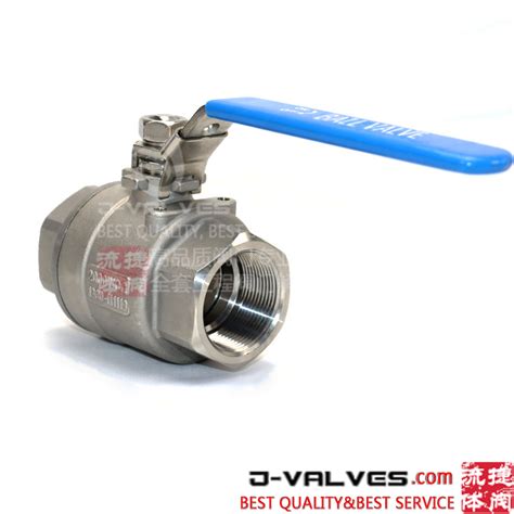 DN15 DN32 DN40 1000wog Wcb SS304 JIS DIN API Bw NPT Ball Valve China