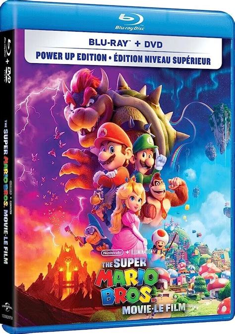 The Super Mario Bros Movie Blu Ray Dvd Grelly Usa