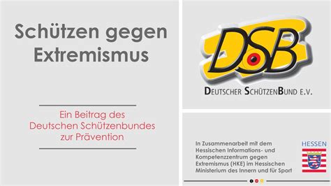 Sch Tzen Gegen Extremismus Der Dsb Flyer Ist Fertig