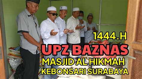 Upz Baznas H Gentolet Zakat Amilzakat Masjidalhikmah