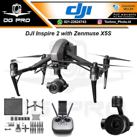 Jual Dji Inspire 2 Quadcopter Kit With Camera Zenmuse X5s Garansi