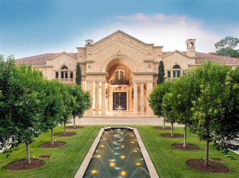 43 Million 27000 Square Foot Mega Mansion In Houston Tx Homes Of