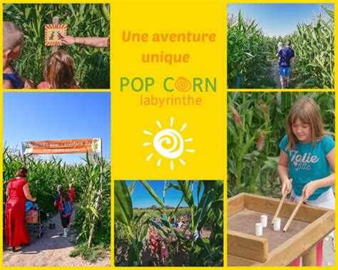 POP CORN LABYRINTHE ESSONNE Essonne Tourisme