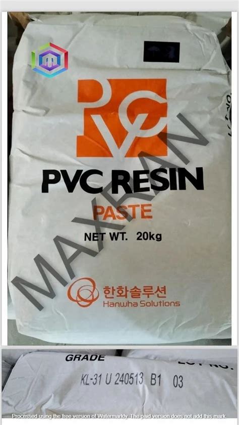 PVC Paste Resin Polyvinyl Chloride Paste Resin Latest Price