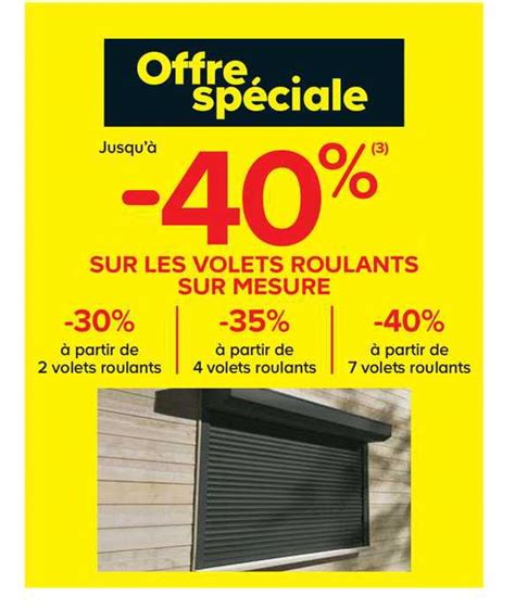 Promo Volets Roulants Sur Mesure Chez Castorama Icatalogue Fr