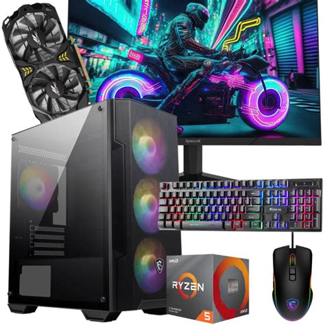 Setup Gamer Special Pc De Bureau Gaming Ryzen 5 3500X RX 580 SE 5G