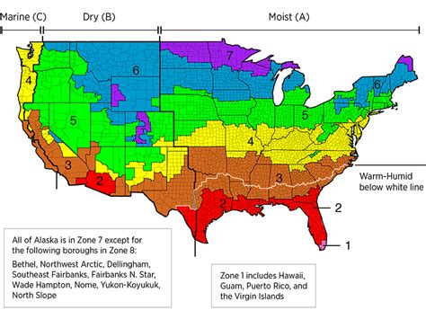 Recent Changes To Ashrae And Iecc Climate Zone Map And Building Codes