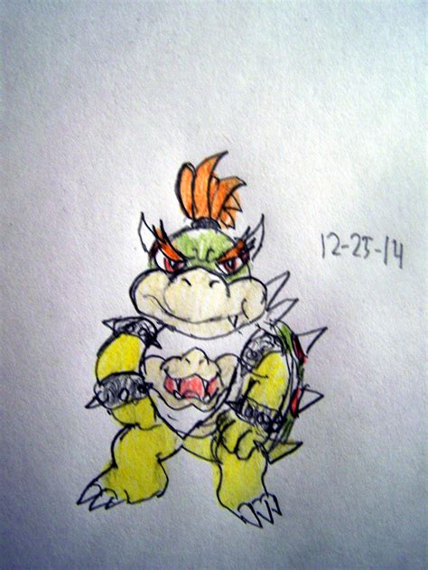 Bowser Koopa Jr. is slowly growing up by Vyel on DeviantArt