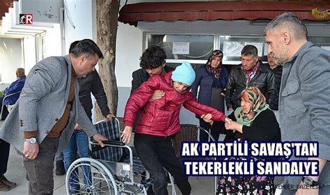 Ak Parti Li Sava Tan Tekerlekli Sandalye Genel Didim Postas