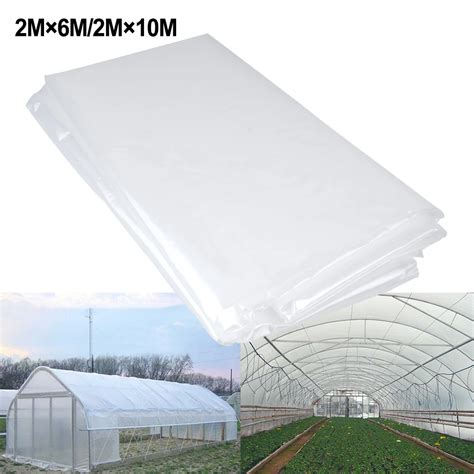 Film Transparent En Poly Thyl Ne Pour Serre 2m X 6m 10m Feuilles De