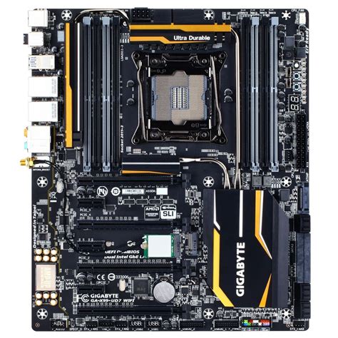 Placa mãe gigabyte GA X99 UD p Intel lga 2011 3 7 wifi 4 Channel