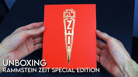 Unboxing Rammstein Zeit Special Edition Youtube