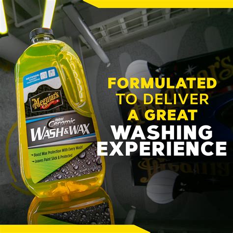 Meguiars Hybrid Ceramic Wash Wax Sophisticated Car Wash Gently