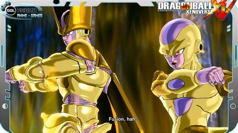 Golden Frieza And Golden Cell Fusion Golden Friezell Vs Vegito Ssb X10 Kaioken Db Xenoverse Mod