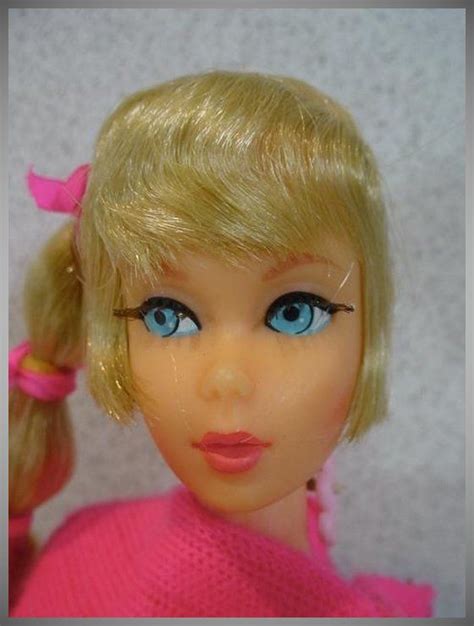 Mattel 1968 Blond Talking Barbie In Orig Outfit My First Barbie