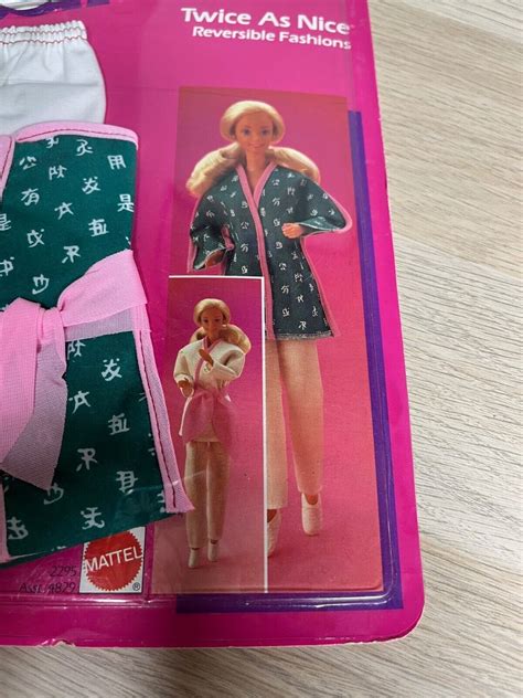 1985 Barbie Twice As Nice Reversible Fashions 2295 NRFP EBay