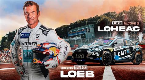 SÉBASTIEN LOEB FAIT SON RETOUR À LOHÉAC Rallycross de Lohéac