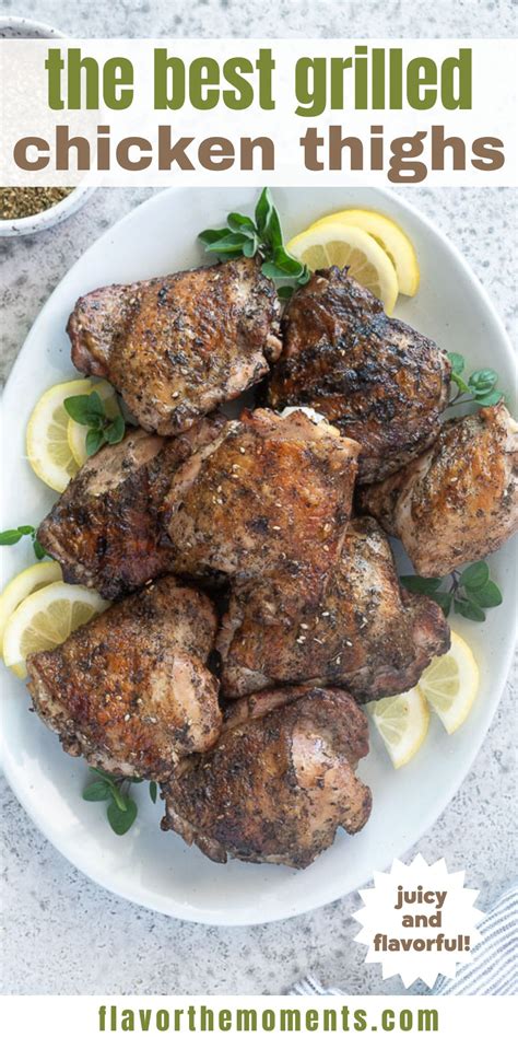 Grilled Chicken Thighs Easy Marinade