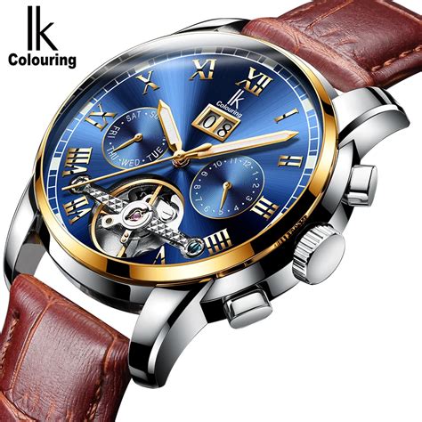 IK Colouring Luxury Men S Automatic Watches Stainless Steel