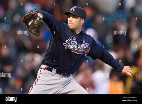 April 11 2010 San Francisco CA USA Atlanta Braves Relief Pitcher