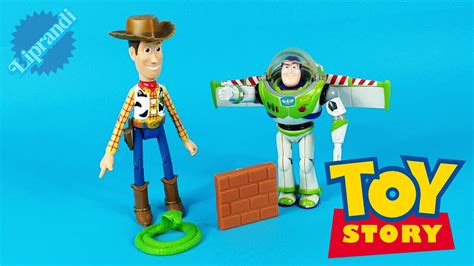 Thinkway Toys Toy Story Woody And Buzz Lightyear Back Then