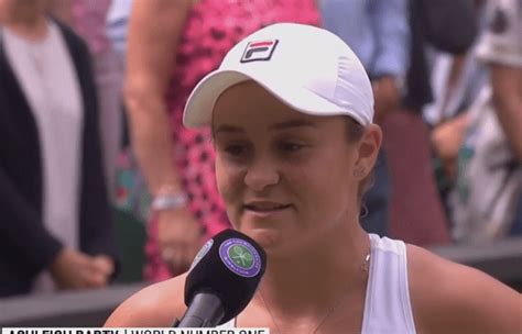 Ash Barty Through To Wimbledon Final The First Australian Woman In 41