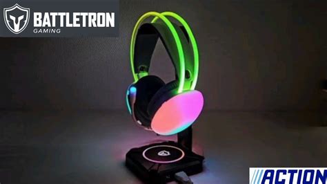 Battletron Rainbow LED Gaming Headset MEGA Accessoire von Action für