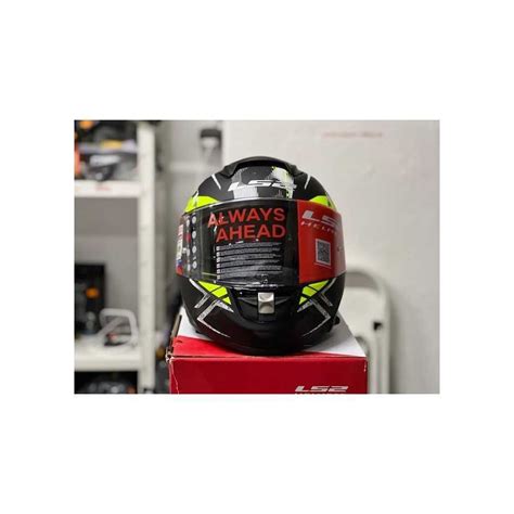 Helm LS2 FF397 Vector Hpfc Evo Stencil Gelb