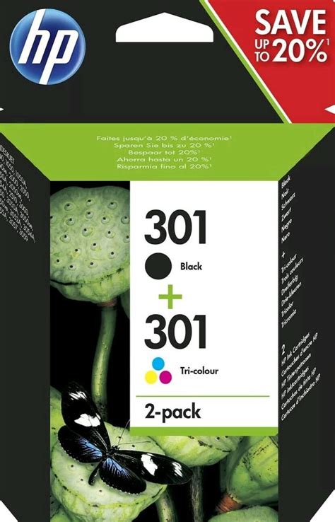 HP 301 Tri Colour Genuine Ink Cartridge CH562E Original HP301CL EBay