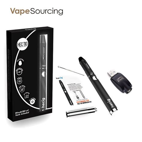 Hecig Tio Wax Pen Vaporizer 650mah Vapesourcing