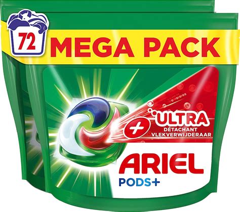 Ariel All In Pods Lessive Liquide En Capsules Lavages Ultra