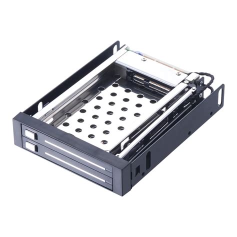 Uneatop ST2522 2 Bay 2.5" Aluminum Case SATA HDD Internal Enclosure-in HDD Enclosure from ...