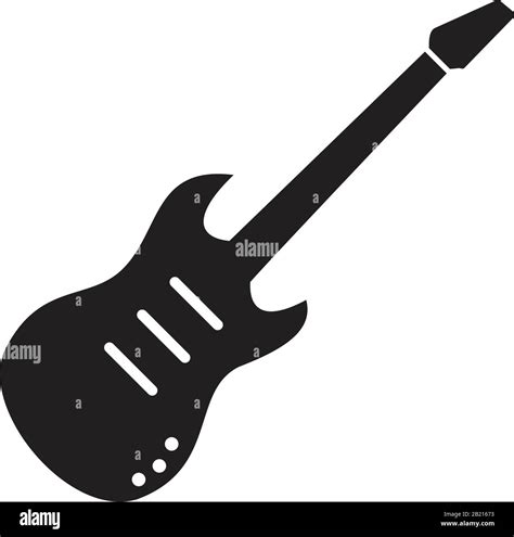 Electric Guitar Icon Template Black Color Editable Electric Guitar Icon Team Work Icon Symbol