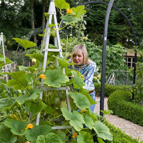 Steel Pyramid Obelisk Silk Grey Harrod Horticultural