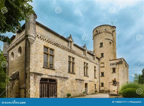 South France Chateau Medieval Castle Stock Image - Image of castle ...