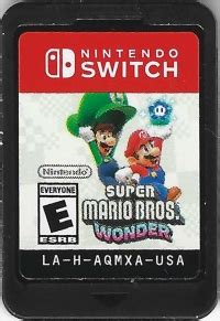 Super Mario Bros Wonder Nintendo Switch Na Vgcollect