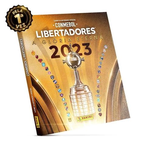 Conmebol Libertadores Lbum Capa Dura Metalizado Panini