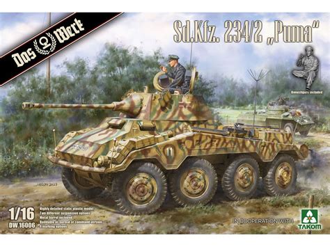 1 16 Sd Kfz 234 2 プーマ 8輪重装甲偵察車 [uscdw16006] 23 408円 ホビーショップ サニー 下北沢にあるプラモデルとtoyのお店です。