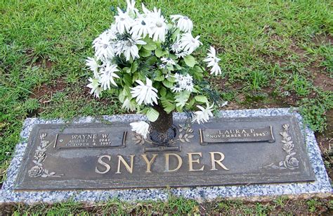 Wayne William Snyder M Morial Find A Grave