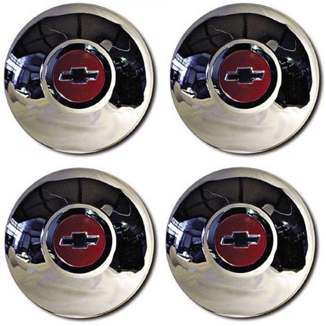 Chevy Hubcaps 1949 80 256579 1 Set Of 4 Scottys Hub Caps