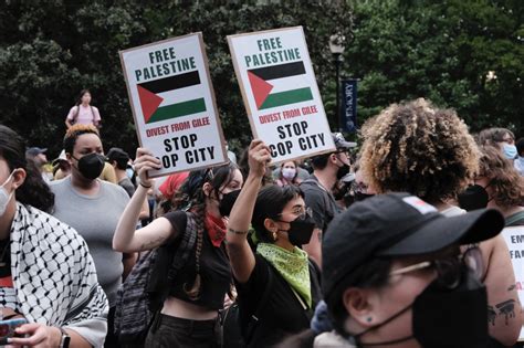 Las Protestas Contra La Guerra En Gaza Se Extienden A Universidades