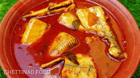 Karaikudi Fish Kulambu Fish Curry Meen Kulambu Recipe In Tamil