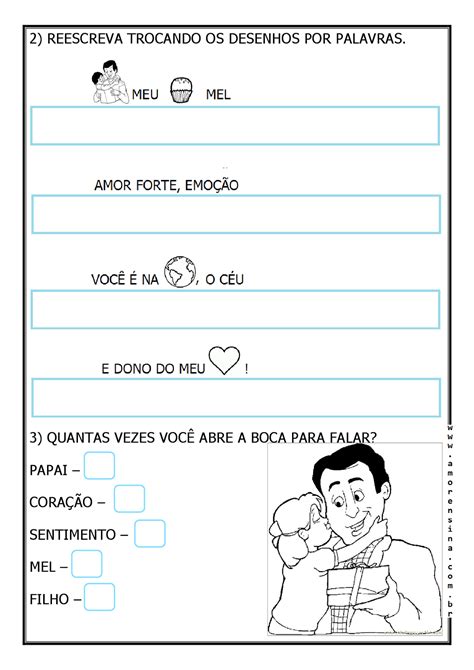 Poema Dia Dos Pais Educação Infantil