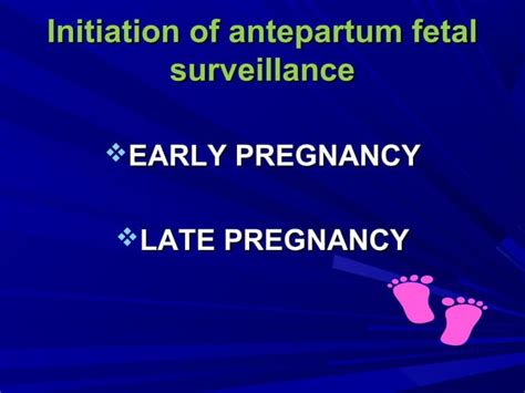 Antenatal Fetal Surveillance Ppt