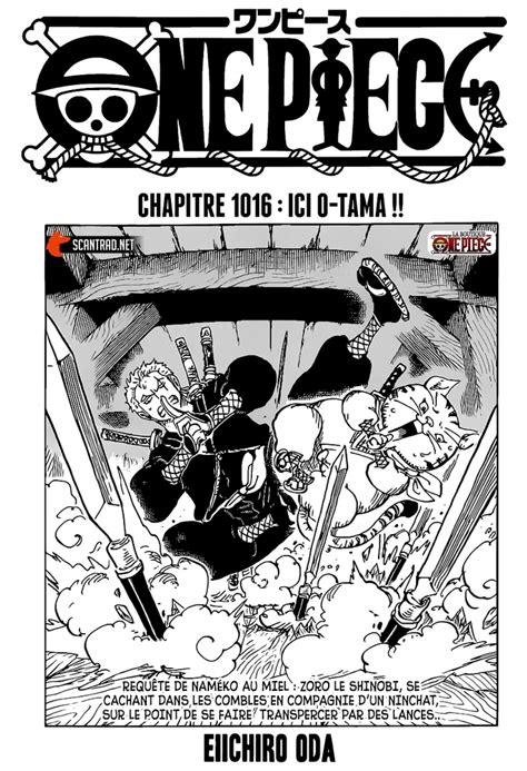 Résumé chapitre 1016 One Piece Laboutique Onepiece