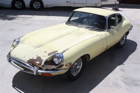 No Reserve 1970 Jaguar XKE Series II Coupe 4 Speed Project For Sale On