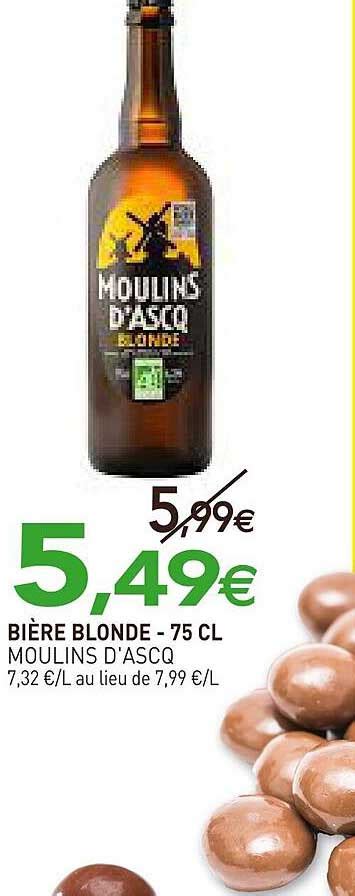 Promo Bi Re Blonde Moulins D Ascq Chez Natur O Icatalogue Fr